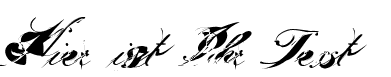 Ihre Vorschau von der Schriftart Gargle Nutz