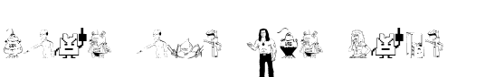 Ihre Vorschau von der Schriftart Aqua Teen Hunger