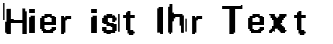 Ihre Vorschau von der Schriftart Purge