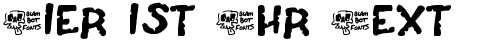 Ihre Vorschau von der Schriftart Casket Breath