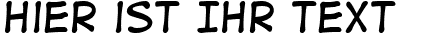 Ihre Vorschau von der Schriftart Digital Strip