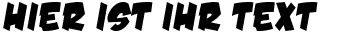 Ihre Vorschau von der Schriftart Damn Noisy Kids
