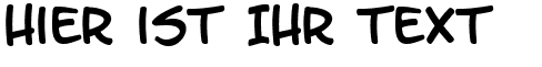 Ihre Vorschau von der Schriftart LetterOMatic!