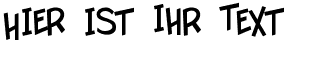 Ihre Vorschau von der Schriftart Twelve Ton Goldfish