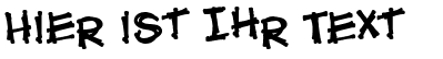 Ihre Vorschau von der Schriftart Mouth Breather BB