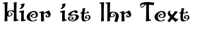 Ihre Vorschau von der Schriftart Santas Big Secret BB