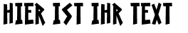 Ihre Vorschau von der Schriftart Radioactive Granny