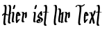 Ihre Vorschau von der Schriftart Arrr Matey BB