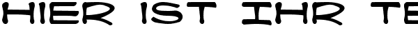 Ihre Vorschau von der Schriftart Fanboy Hardcore