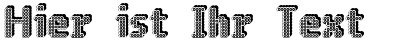 Ihre Vorschau von der Schriftart Ring Matrix 3D