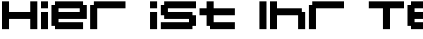Ihre Vorschau von der Schriftart 04b_20