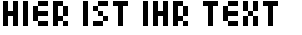 Ihre Vorschau von der Schriftart 04b_24