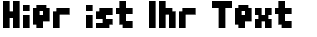 Ihre Vorschau von der Schriftart 04b_25