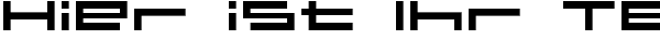 Ihre Vorschau von der Schriftart 04b_31