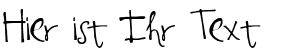 Ihre Vorschau von der Schriftart SF-Happiness