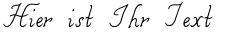 Ihre Vorschau von der Schriftart SF-Karens Cali