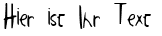 Ihre Vorschau von der Schriftart SF-notebook