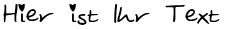 Ihre Vorschau von der Schriftart Julies