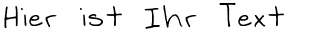 Ihre Vorschau von der Schriftart Marcishand