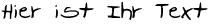 Ihre Vorschau von der Schriftart Marjories Hand