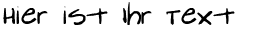 Ihre Vorschau von der Schriftart Michele
