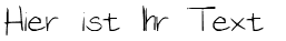 Ihre Vorschau von der Schriftart Mimi