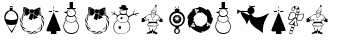 Ihre Vorschau von der Schriftart Xmas Dings