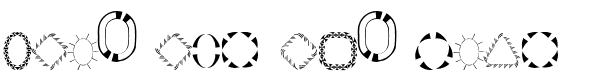 Ihre Vorschau von der Schriftart 4YEOframes