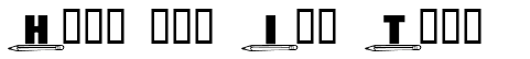Ihre Vorschau von der Schriftart 4YEOschool