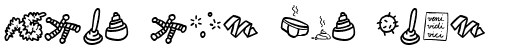 Ihre Vorschau von der Schriftart Atman Dings