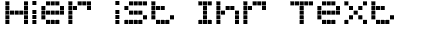 Ihre Vorschau von der Schriftart Mobile Man