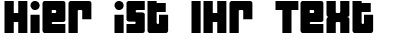 Ihre Vorschau von der Schriftart Industrial Decapitalist