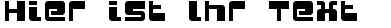 Ihre Vorschau von der Schriftart Urban