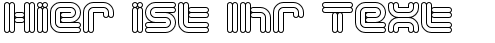 Ihre Vorschau von der Schriftart Vectroid Astro
