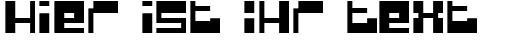 Ihre Vorschau von der Schriftart Pixel Power