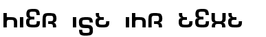 Ihre Vorschau von der Schriftart Tech Font