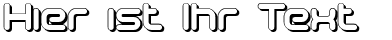 Ihre Vorschau von der Schriftart Sci-Fied 2002 Ultra