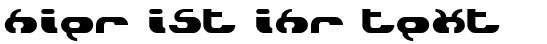 Ihre Vorschau von der Schriftart Hydro
