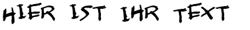 Ihre Vorschau von der Schriftart Jangly Walk