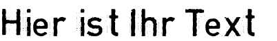 Ihre Vorschau von der Schriftart Copystruct