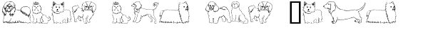 Ihre Vorschau von der Schriftart Puppins