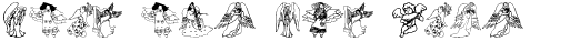 Ihre Vorschau von der Schriftart Angel'Os