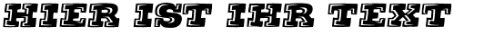 Ihre Vorschau von der Schriftart Thats Super