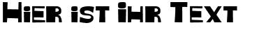 Ihre Vorschau von der Schriftart Witless