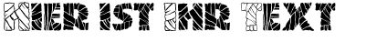 Ihre Vorschau von der Schriftart Mummified