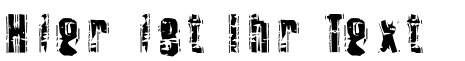 Ihre Vorschau von der Schriftart Tooth Ache