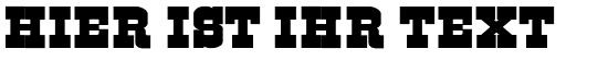 Ihre Vorschau von der Schriftart Cowboys