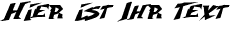 Ihre Vorschau von der Schriftart Electrox