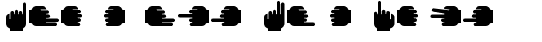 Ihre Vorschau von der Schriftart Handyfont