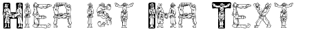 Ihre Vorschau von der Schriftart Santa Time